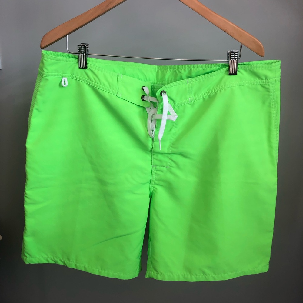 Sundek Neon Green Board Shorts
